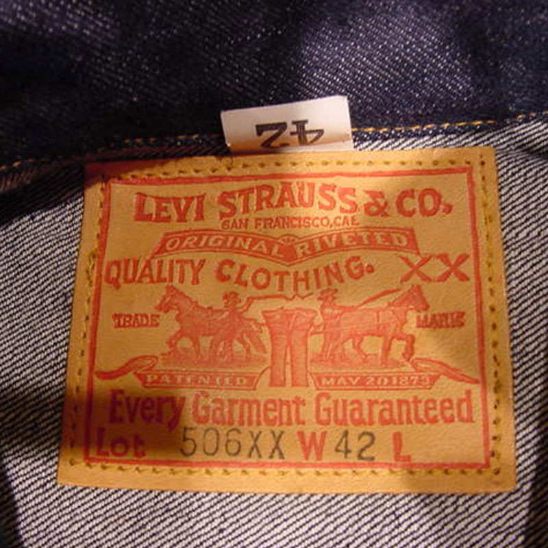 LEVIS 506XX DEADSTOCK