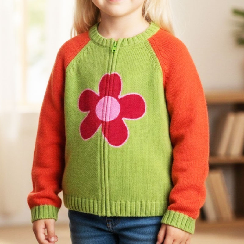 GAP KID 6-7歳用 FULL ZIP SWEATER