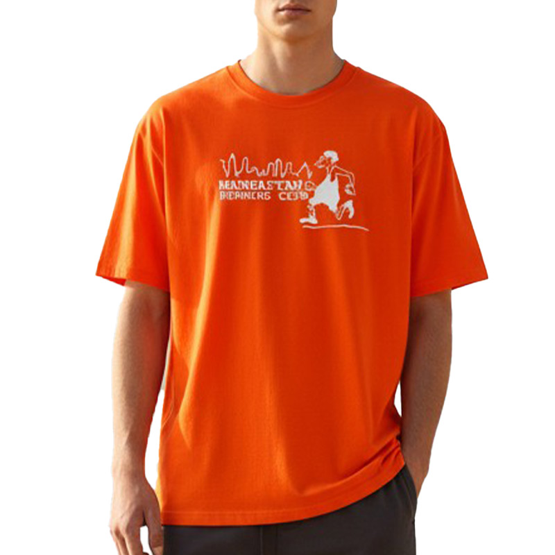 MANHATTAN RUNNING CLUB AR TS オレンジ×白 6oz X-LARGE