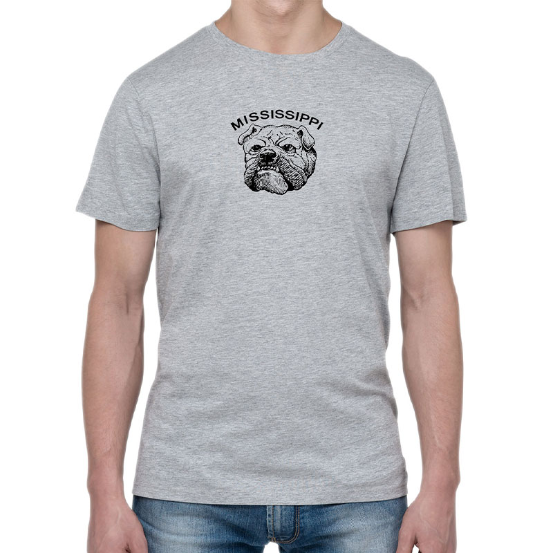 MISSISSIPPI VR TS グレー×黒 6oz X-LARGE