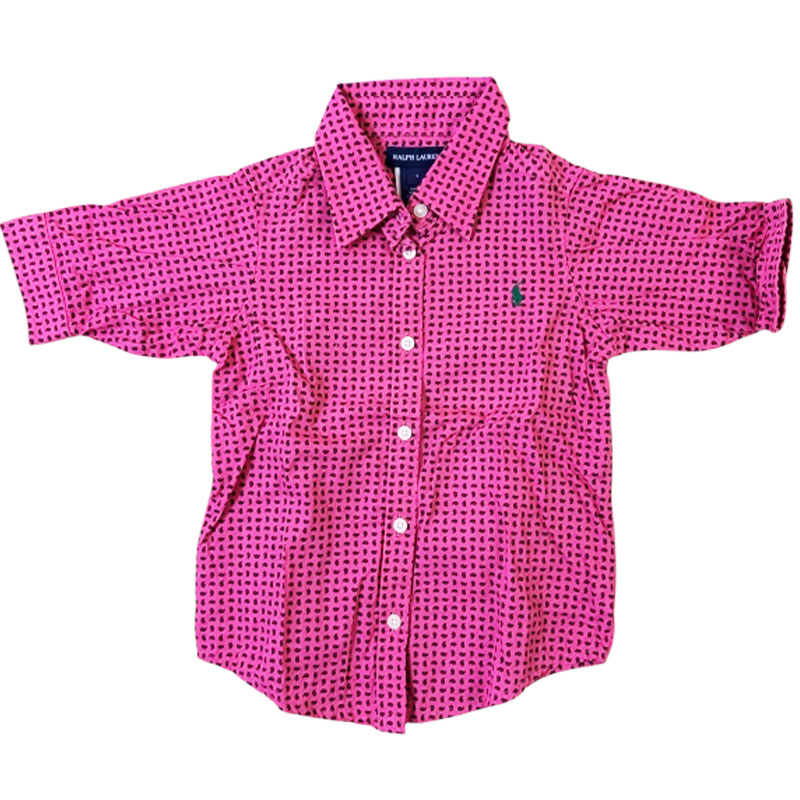 RALPH LAUREN KID HALF SLEEVE SHIRT