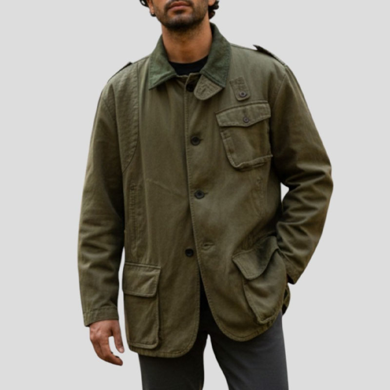 RALPH LAUREN ハンティング リバーシブル ダックジャケット