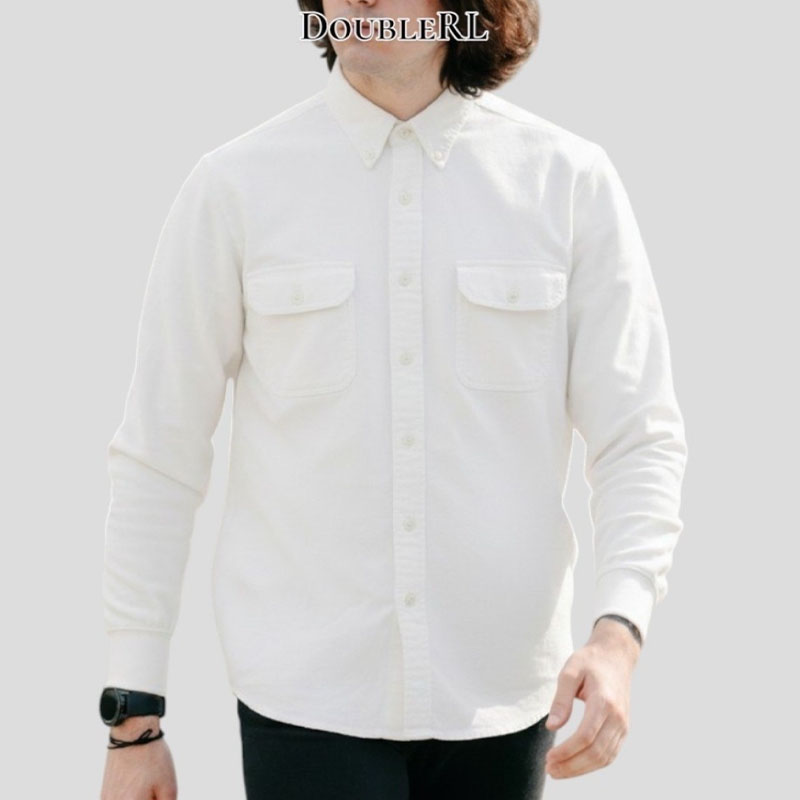 DOUBLE RL 厚手 SHIRT