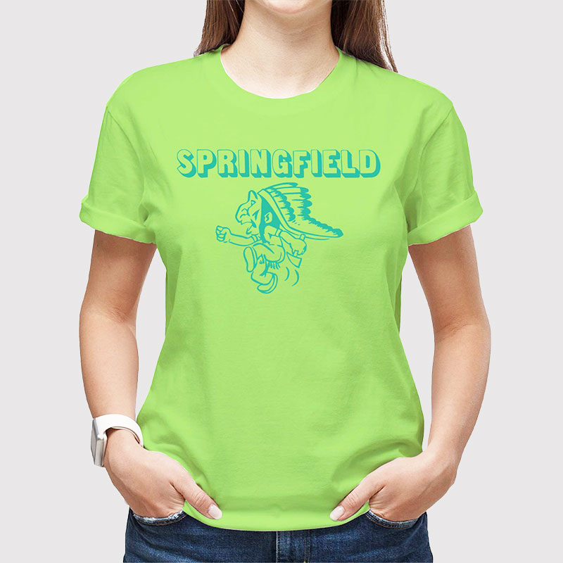 SPRINGFIELD AR TS イエローグリーン×グリーン 6oz LARGE