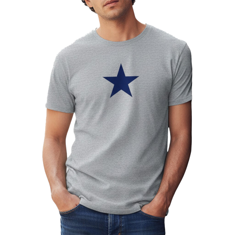 STAR CT TS グレー×紺 6oz X-LARGE