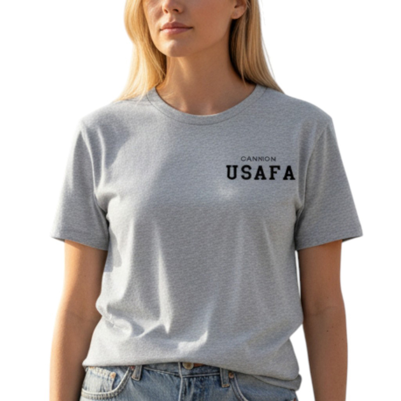 U.S.A.F.A-CA ZP TS グレー×ブラック 4.5oz SMALL