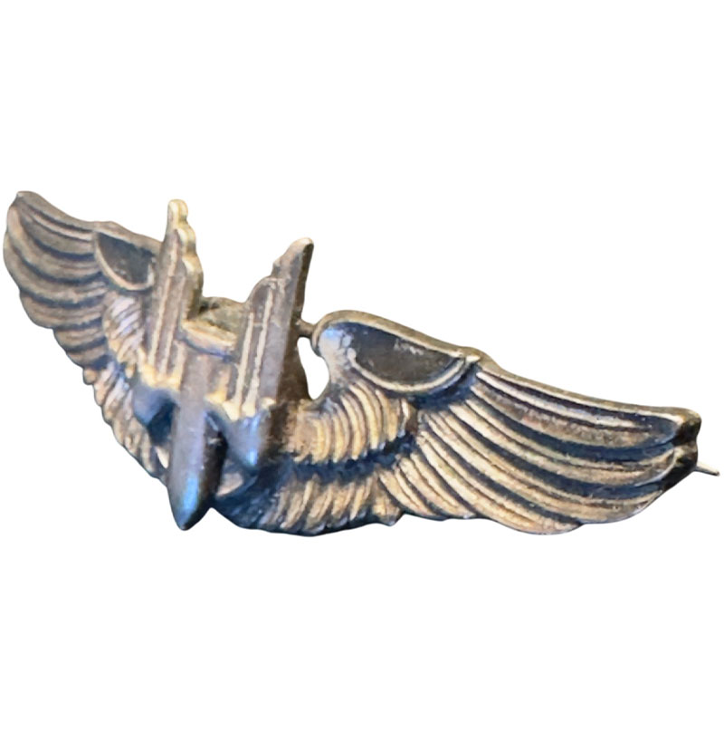 1950 WW2-USAAF-AERIL-GUNNER PIN