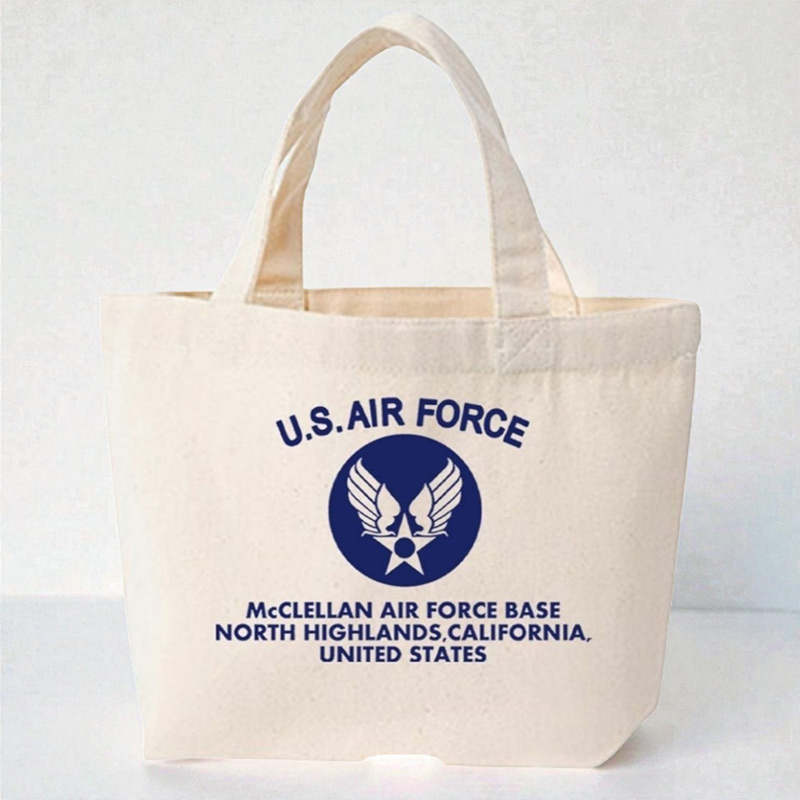 AIR FORCE BAG 生成り×紺 SMALL
